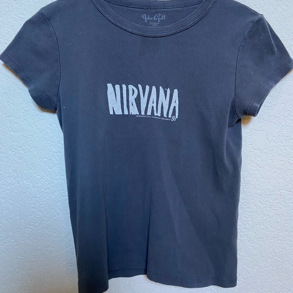 brandy melville nirvana top
